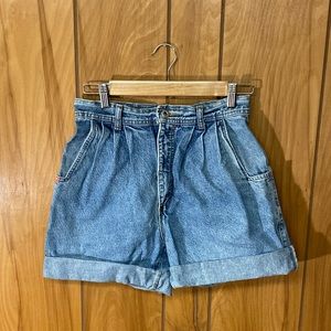 Vintage 1980s Acid Wash E-SPRIT Shorts